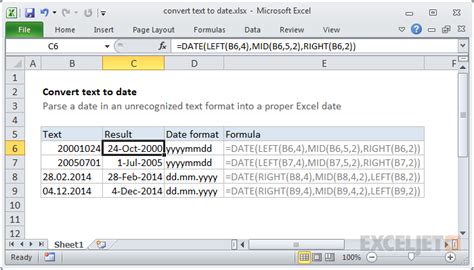 convert text to date in excel|How to Convert Text to Date in Excel (8 Easy Ways).